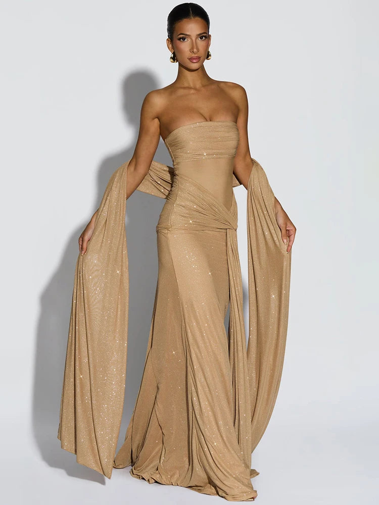 שמלת ערב דגם אלין